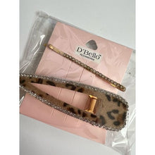 Load image into Gallery viewer, D&#39;Bello cheeta hair clip
