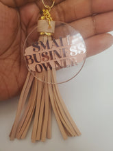 Load image into Gallery viewer, Rose Gold Small Business Owner Keychain
